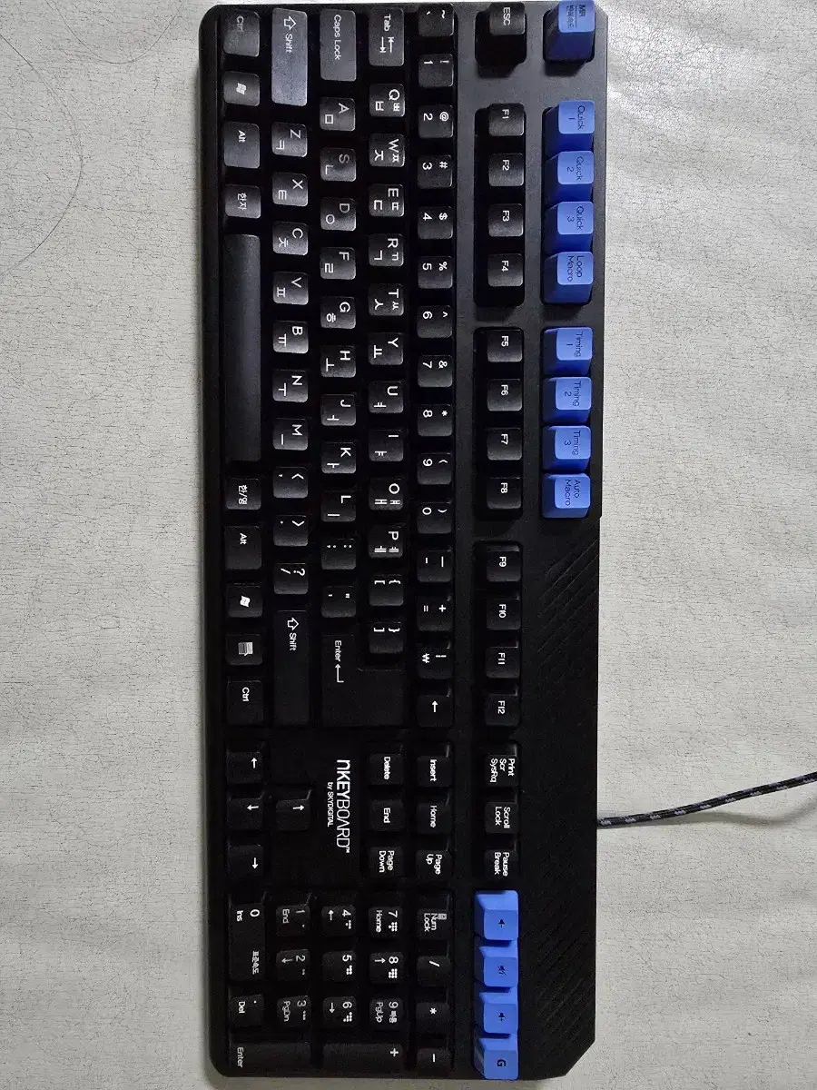 스카이디지탈 엔키보드 nkeyboard 메카닉 로봇 키보드